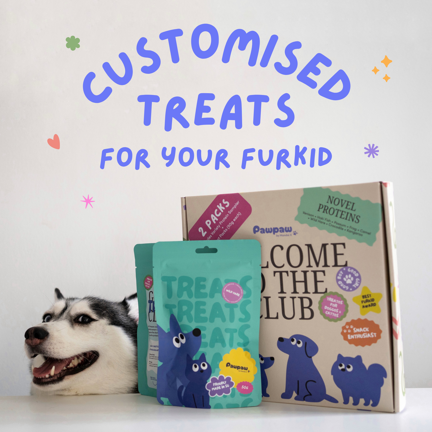 Good Treats Club – Novel Protein Bundle with Booster