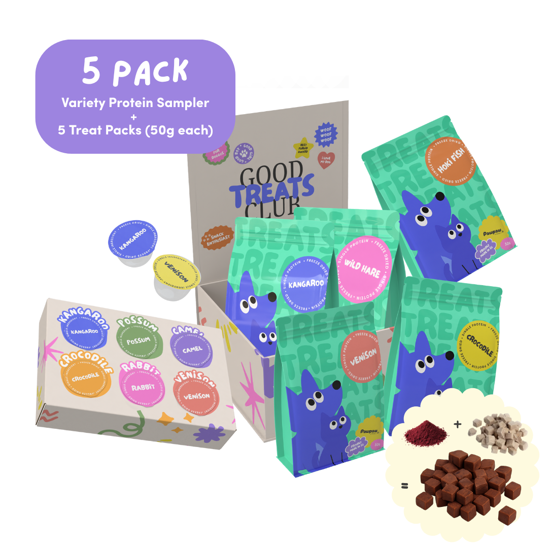 Good Treats Club – Novel Protein Bundle with Booster (Pre-order)